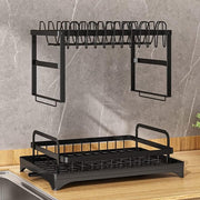 2 Tier Kitchen Dish Drying Rack without spoon holder